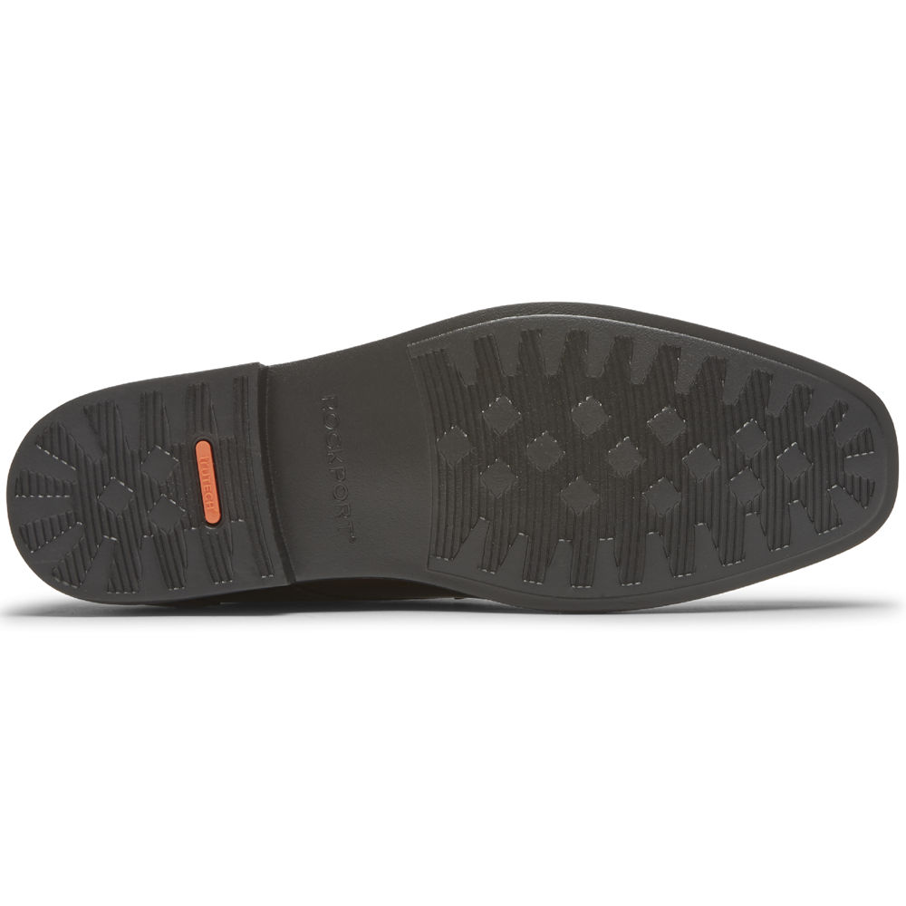 Rockport Snörskor Herr Mörkbruna - Slayter Plain Toe Shoe - AOMTP9835